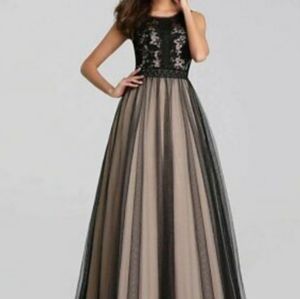 Ever Pretty Black Lace Gown